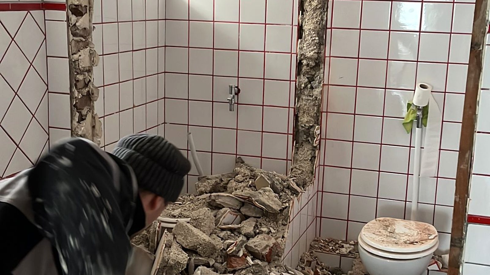 Altes Bad vor dem Rückbau